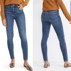 Madewell 10 inch High Rise Skinny Jeans